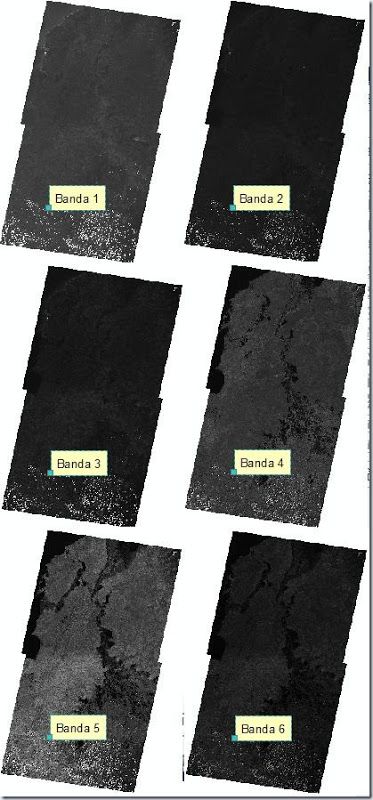 Bandas imagen Lansat