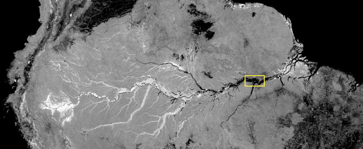 La superficie lisa como el agua se verá oscura en la imagen