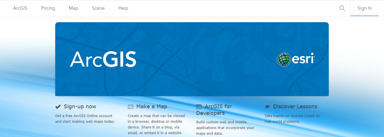 Crear un mapa con ArcGis online