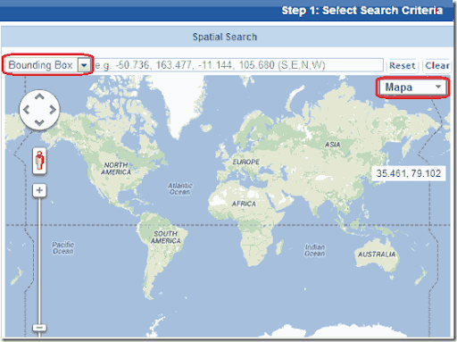 Modelo digital de elevación NASA