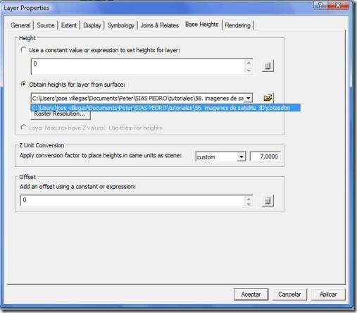 Ventana layer properties