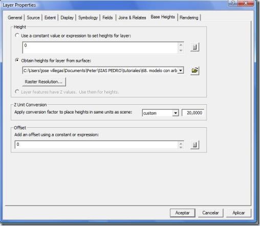 Ventana Layer Properties